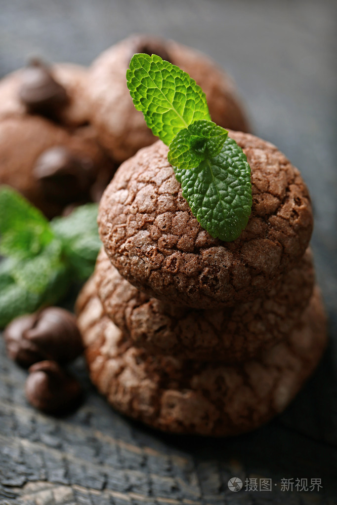 薄荷巧克力饼干