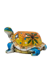 海龟纪念品制成的陶瓷