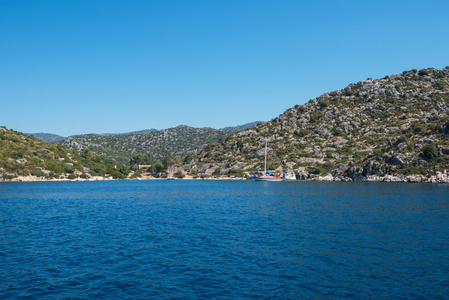 在 Kekova 上的古城