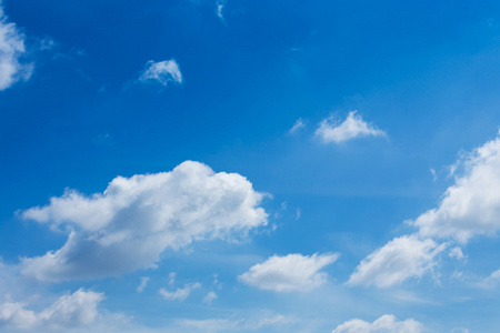 云上湛蓝的天空背景