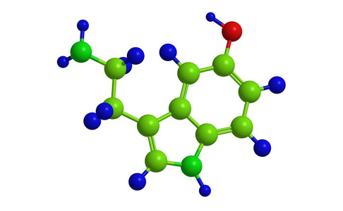 5-羟色胺-分子结构照片
