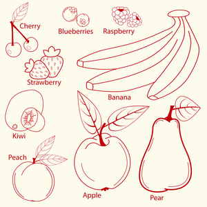 水果集的线设计