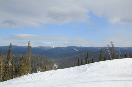 冬山景观照片