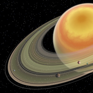 土星的行星图片