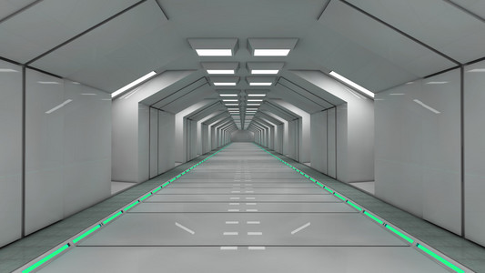 未来派室内走廊体系结构