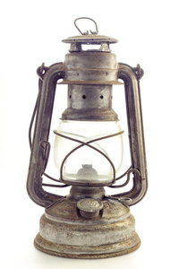 复古油盏灯