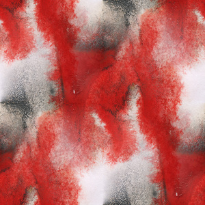 无缝黑色红色壁纸艺术水彩抽象背景手工制作