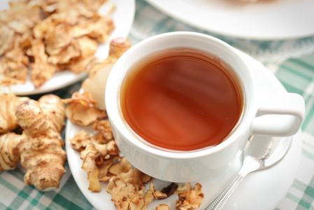 茶壶菊芋热饮料