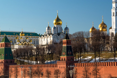  和 Blagoveschensky 大教堂的莫斯科克里姆林宫。俄罗斯