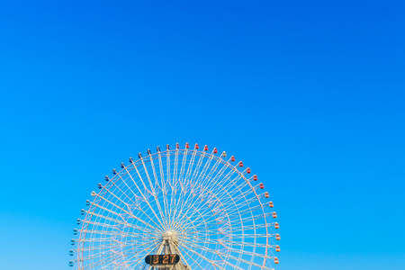 摩天轮上的天空