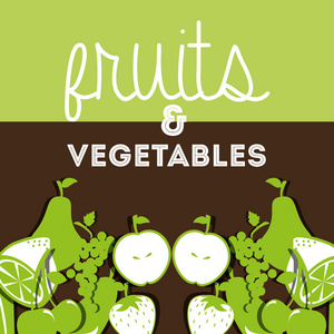 水果和蔬菜的设计