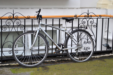 在伦敦的自行车复古