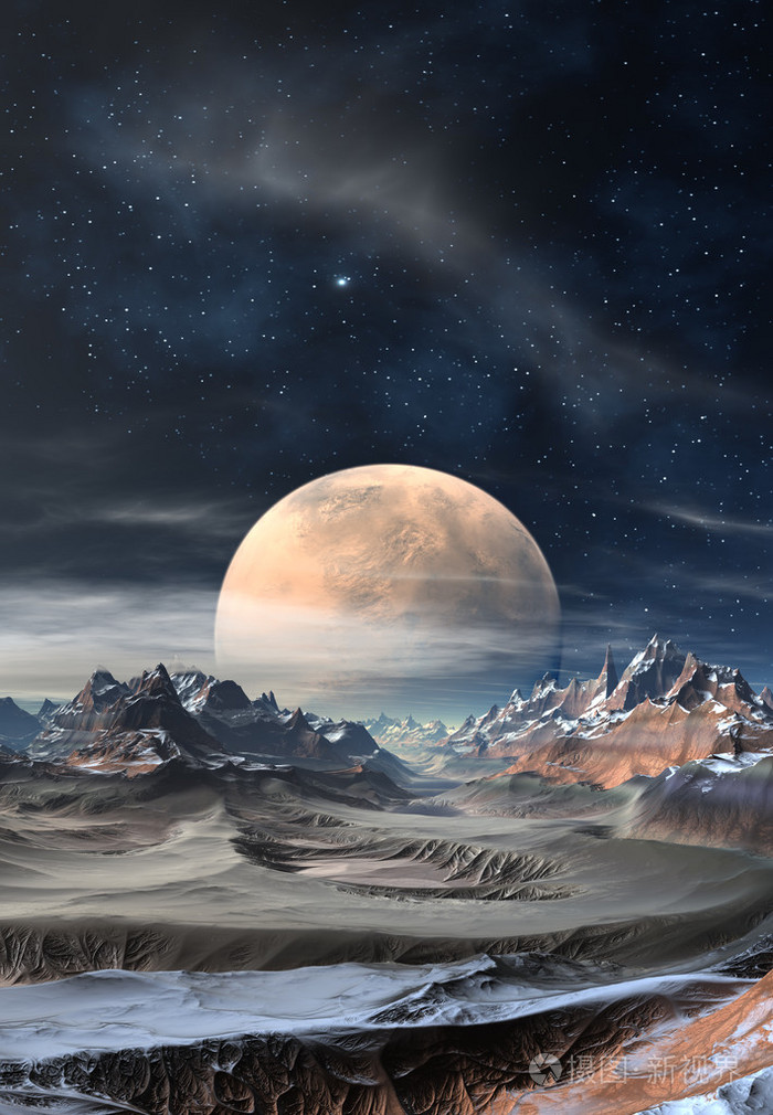 外星人的星球梦幻景色