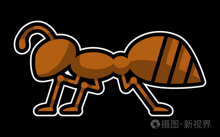 蚂蚁昆虫矢量