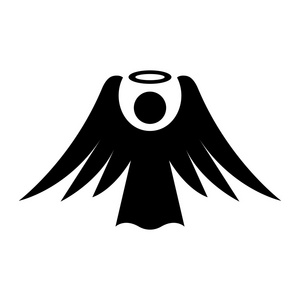 天使的翅膀矢量图片