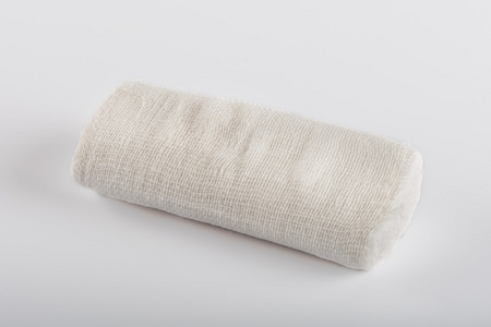 孤立的纱布绷带图片
