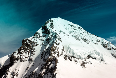 瑞士山区，少女峰瑞士