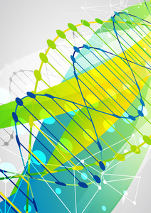 科学与 Dna 分子模板