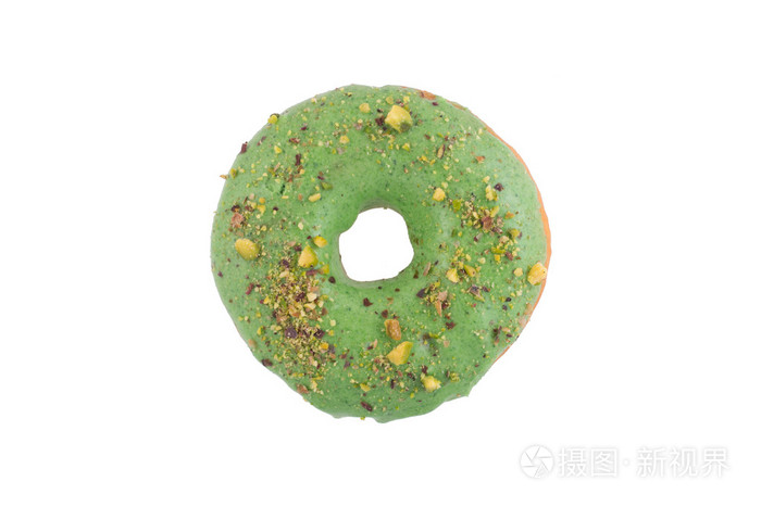 阿月浑子绿色甜甜圈