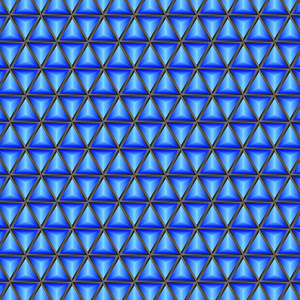 蓝色的三角形抽象背景