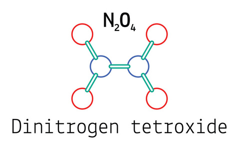 N2o4 四氧化二氮分子