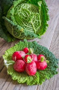 白菜萝卜诗文图片