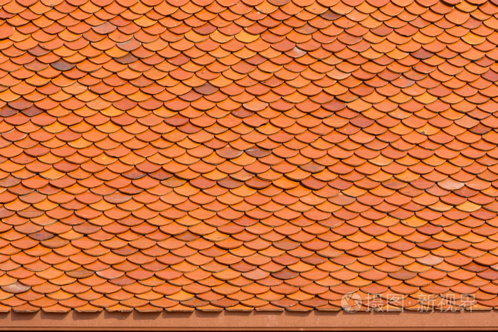 棕色的屋顶纹理