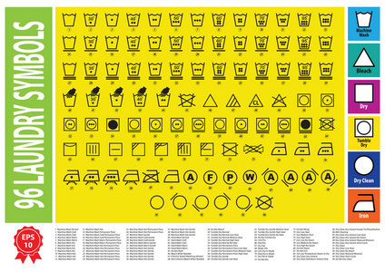 洗衣符号或洗涤符号
