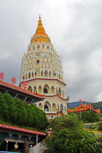 林克 si 寺，槟城，马来西亚