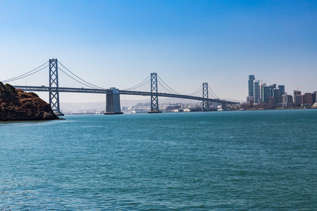 从宝岛到旧金山海湾大桥的景色图片