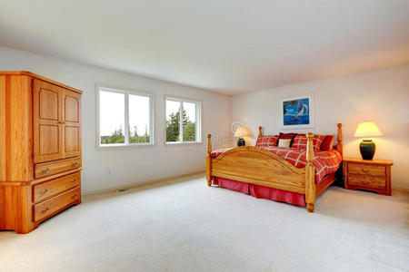 设计师 房地产 地板 家具 床头柜 形象 摄影 枕头 卧室