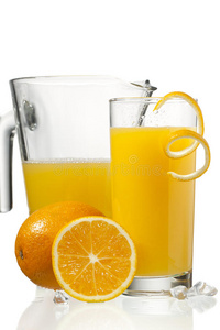 杯装橙汁