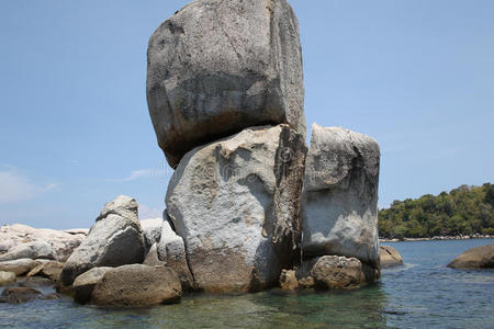 科利佩岛海岸线风景