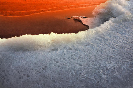 第聂伯河上的冰