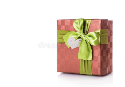 礼品盒绿色红色