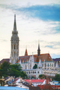 匈牙利布达佩斯马提亚斯教堂