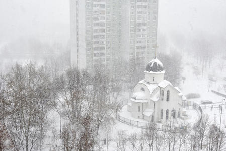 城市降雪