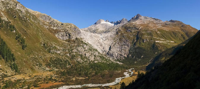 丘陵 全景 场景 美丽的 弗卡 自然 风景 全景图 国家