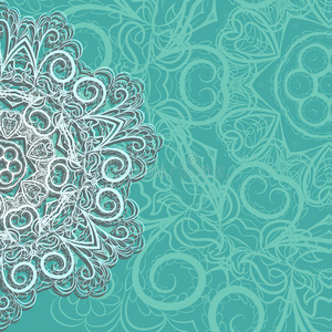 青色花插画 青色花手绘 青色花卡通图 摄图新视界