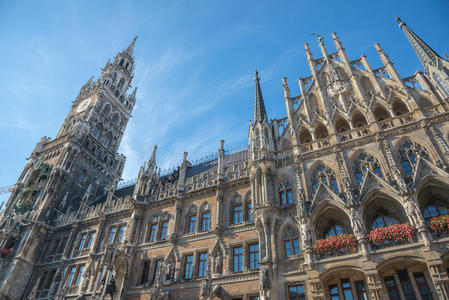 marienplatz，市政厅