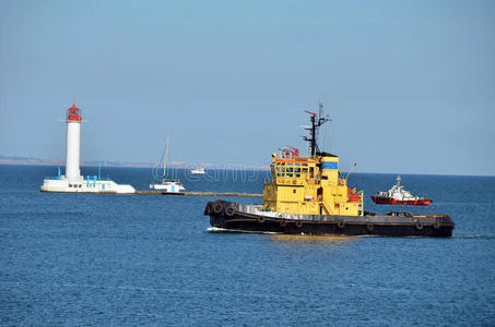 航运 敖德萨 港口 行业 商业 飞行员 海滨 划船 海事