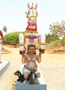 印度泰米尔纳德邦奥罗维尔雕像公园