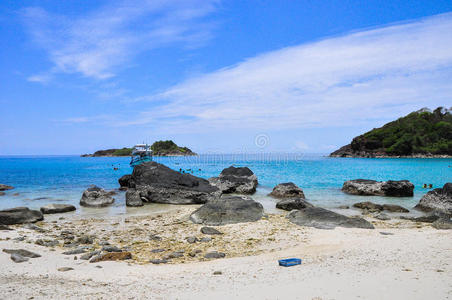 放松 夏天 自然 海岸 颜色 场景 美丽的 古老的 海滩