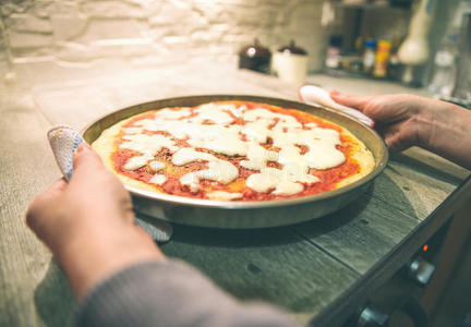 面包店 意大利语 食物 奶酪 厨房 粘贴 美味的 制作 披萨