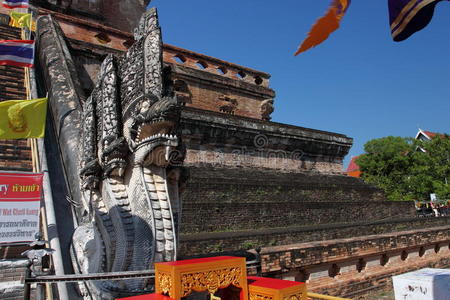 泰国清迈的watchediluang寺