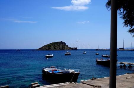 风景 海岸线 太阳 建筑 海岸 假期 天空 希腊 动物 希腊语