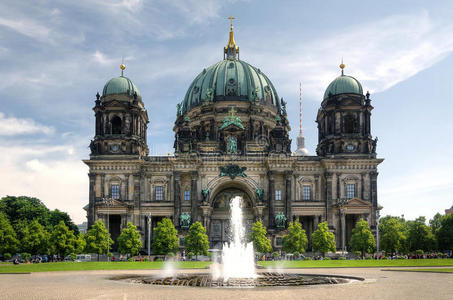 柏林大教堂柏林的柏林圆顶