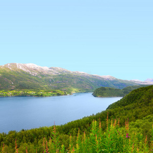 挪威北部景观