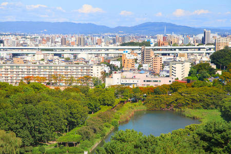 日本 风景 名古屋 场景 大都会 城堡 大都市 天际线 日本人