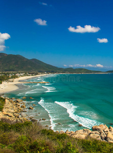 流动的 运动 美丽的 海滩 美女 风景 海湾 岛屿 海岸